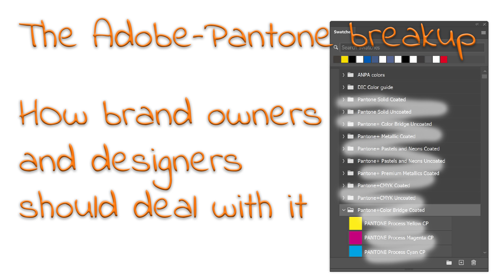 Pantone Not Supported - Adobe Photoshop Workaround with Pantone Connect 